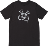 MOOSE OFFROAD Youth Agroid Grafitti T-Shirt - Black - Small 3032-3821
