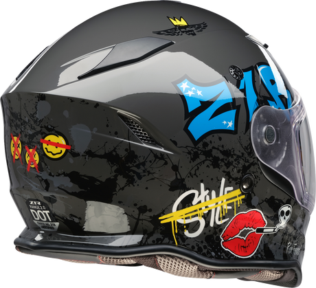 Z1R Nemesis Helmet - Distro - Gray - Large 0101-17860