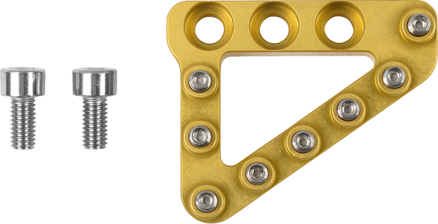 MOOSE OFFROAD Rear Brake Tip - Large - Gold 82-0000-20-50
