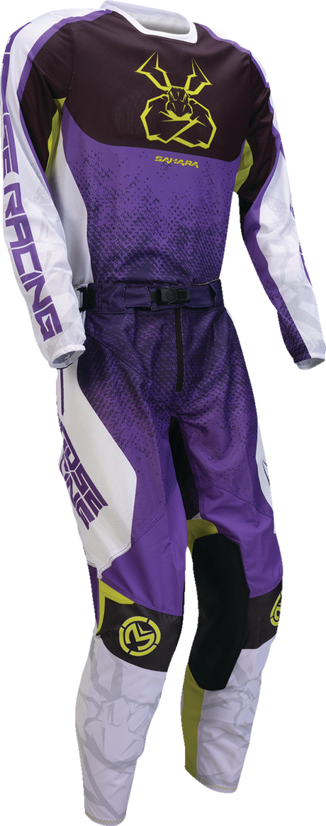 MOOSE OFFROAD Sahara Jersey - Purple/Hi-Viz - 3XL 2910-8351