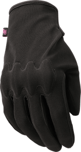 Z1R Women's Slider Gloves - Black - Small