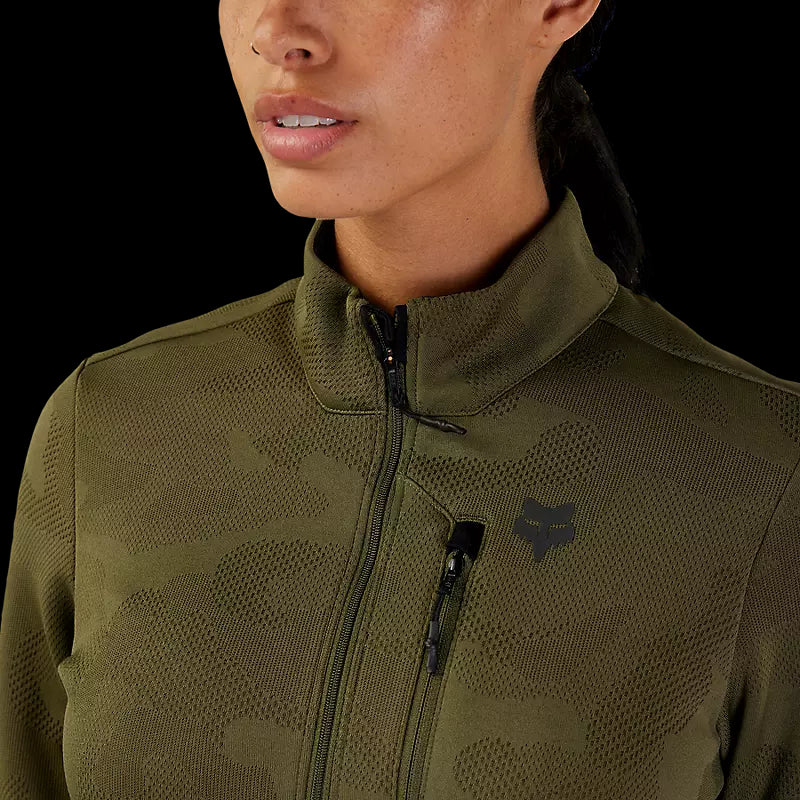 Fox Racing - Womens Ranger Mid-layer Jacket - Olive Green - S
