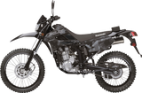 STOMPGRIP 55-10-0089-1B Tank Grips - Volcano - Black - Kawasaki - KLX '21-'25 | Street