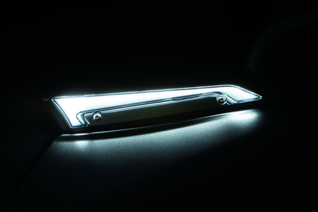 Kuryakyn Tracer Windshield Trim Lights Chrome - Cycle City Outdoors