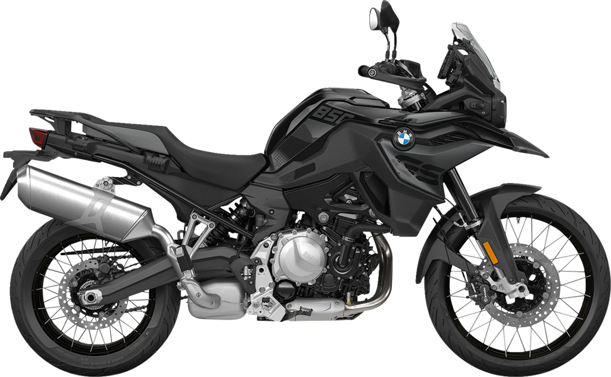 STOMPGRIP 55-10-0174B Tank Grips - Volcano - Black - BMW - F/M/S '20-'24 | Street