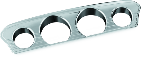 Kuryakyn Tri-Line Gauge Trim 14-Up Touring Models Chrome - Cycle City Outdoors