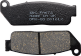 EBC FA Series Organic Base Rear Brake Pads - FA267 (Yamaha YZF-R1 / YZF-R7 1998–2001)