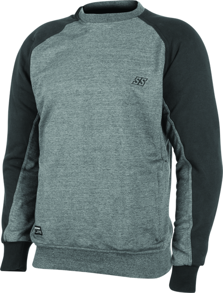 Speed and Strength Lunatic Fringe Armored Sweatshirt Grey/Black - Small - Cycle City Outdoors