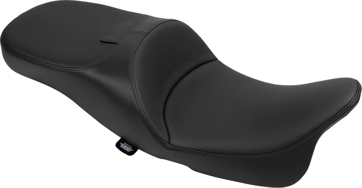 DRAG SPECIALTIES SEATS Extended Reach Freedom Seat - Solar Leather - Smooth Vinyl - FLT/FLH '09-'24 4696E