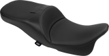 DRAG SPECIALTIES SEATS Extended Reach Freedom Seat - Solar Leather - Smooth Vinyl - FLT/FLH '09-'24 4696E