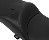 DRAG SPECIALTIES SEATS Extended Reach Freedom Seat - Solar Leather - Smooth Vinyl - FLT/FLH '09-'24 4696E