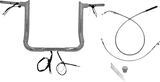 FAT BAGGERS INC. 1-1/2" EZ Install Pointed Top Handlebar - 14" - Chrome 849014