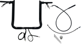 FAT BAGGERS INC. EZ Install Wired Handlebar Kit - 1-1/2" - Pointed Top - 16" - Black 849016-B