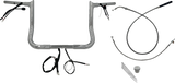 FAT BAGGERS INC. 1-1/4" EZ Install Pointed Top Handlebar - 12" - Chrome 949012