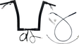 FAT BAGGERS INC. 1-1/2" EZ Install Flat Top Handlebar - 16" - Black 649916-B