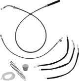 FAT BAGGERS INC. EZ Install Kit - +2" - '23-'24 FLHX/SE - Braided 149011
