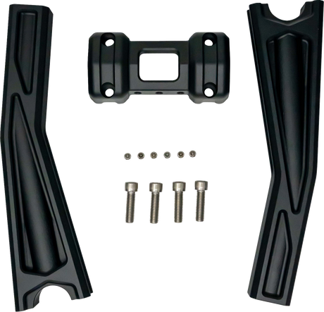 KODLIN USA Ascent Pro Risers - Pullback - 10" - Black KUS55133