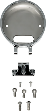 KODLIN USA Round Gauge Bezel - For Ascent Pro Riser - Chrome KUS55140