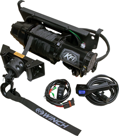KFI PRODUCTS Plug-N-Play Synthetic Winch - 5000 lb - Polaris Ranger ASPR-50