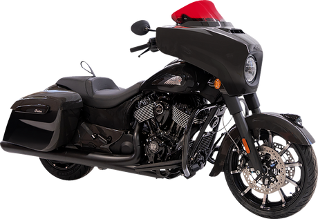 KLOCK WERKS Kolor Flare* Windshield - 10" - Red KWW-04-0636