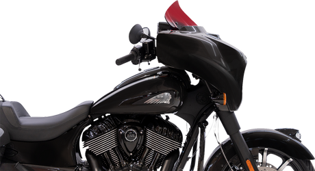 KLOCK WERKS Kolor Flare* Windshield - 10" - Red KWW-04-0636