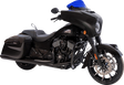 KLOCK WERKS Kolor Flare* Windshield - 10" - Blue KWW-04-0640