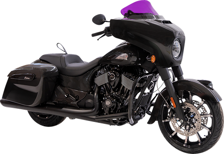 KLOCK WERKS Kolor Flare* Windshield - 10" - Purple KWW-04-0641