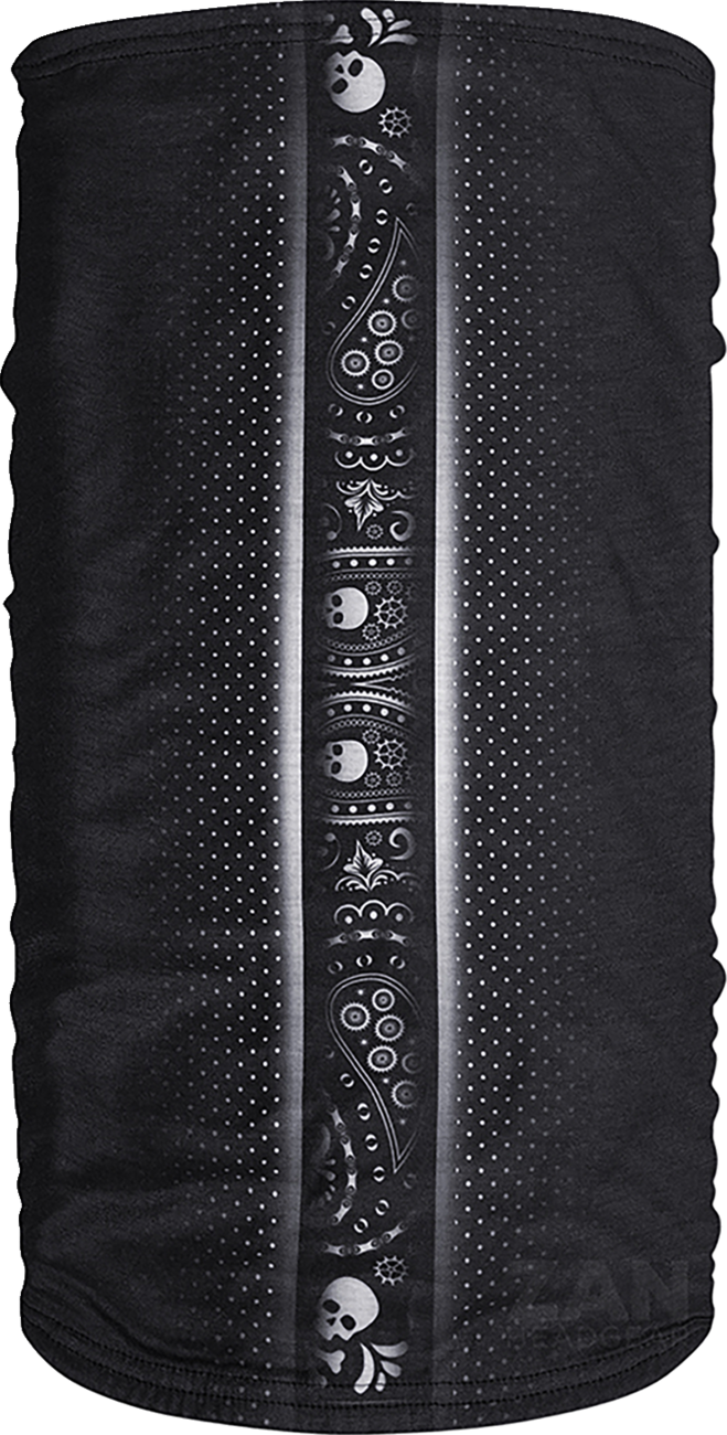 ZAN HEADGEAR Motley Tube? Fleece Lined - Classic Carbon Halftone TF131