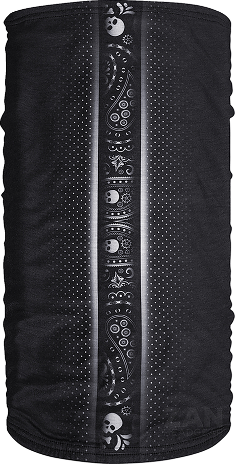 ZAN HEADGEAR Motley Tube? Fleece Lined - Classic Carbon Halftone TF131