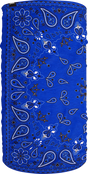 ZAN HEADGEAR Motley Tube? Fleece Lined - Blue Paisley TF111