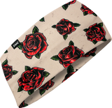 ZAN HEADGEAR SportFlex? Headband - Tattoo Roses HBL207