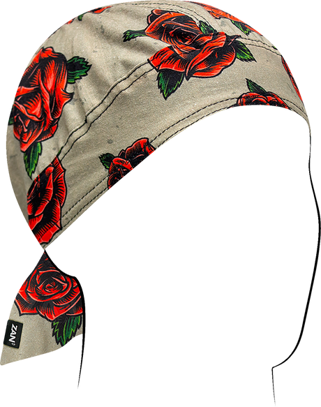 ZAN HEADGEAR Flydanna? Head Wrap - Tattoo Roses Z207