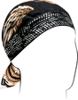 ZAN HEADGEAR Flydanna? Head Wrap - Flaming Skull Z312