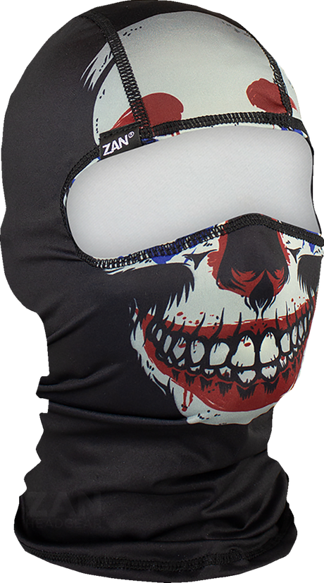 ZAN HEADGEAR Balaclava - Polyester - Evil Clown WBP463