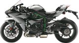 STOMPGRIP 55-14-0108B Tank Grips - Icon - Black - Kawasaki - Ninja '15-'25 | Street