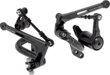ARLEN NESS Mid Controls - Black - FLT/FLH '23-'24 420-130