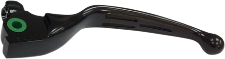 DRAG SPECIALTIES Clutch Lever - Wide Blade - Slotted - Black H07-0604MB-C - Cycle City Outdoors