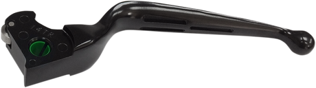 DRAG SPECIALTIES Clutch Lever - Wide Blade - Slotted - Black H07-0606MB-C - Cycle City Outdoors