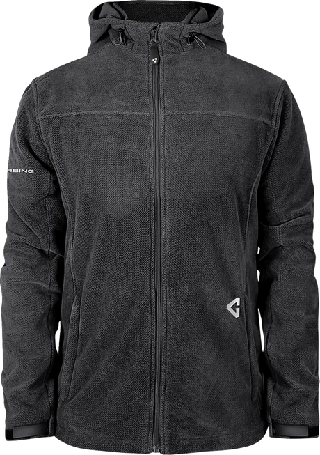 GERBING HEATED CLOTHING 7V Thermite Fleece Heated Jacket 2.0 - Gray - 2XL GER-TFJKT-7V-M-G-XXL