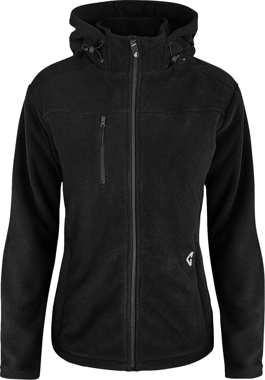 GERBING HEATED CLOTHING Women's 7V Thermite Fleece Heated Jacket 2.0 - Black - Medium GER-TFJKT-7V-W-B-M