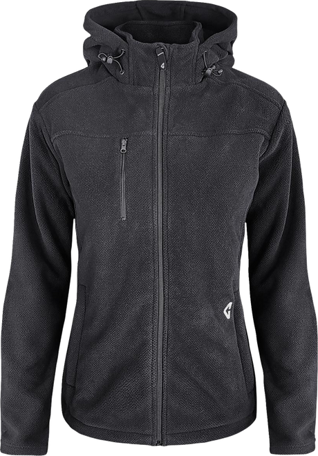 GERBING HEATED CLOTHING Women's 7V Thermite Fleece Heated Jacket 2.0 - Gray - Large GER-TFJKT-7V-W-G-L