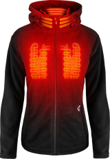 GERBING HEATED CLOTHING Women's 7V Thermite Fleece Heated Jacket 2.0 - Black - Small GER-TFJKT-7V-W-B-S