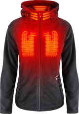 GERBING HEATED CLOTHING Women's 7V Thermite Fleece Heated Jacket 2.0 - Gray - XS GER-TFJKT-7V-W-G-XS