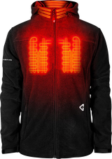 GERBING HEATED CLOTHING 7V Thermite Fleece Heated Jacket 2.0 - Black - Small GER-TFJKT-7V-M-B-S