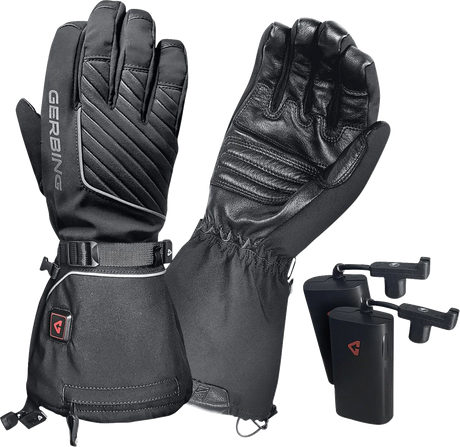 GERBING HEATED CLOTHING Women's 7 V Atlas Ultra-Flex Battery Heated Gloves - Black - Large GER-AFGV-7V-W-L
