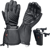 GERBING HEATED CLOTHING Women's 7 V Atlas Ultra-Flex Battery Heated Gloves - Black - XL GER-AFGV-7V-W-XL