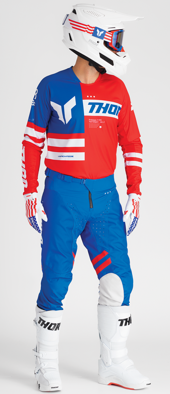 THOR LAUNCHMODE Patriot Pants - Red/White/Blue - US 32 2901-11989