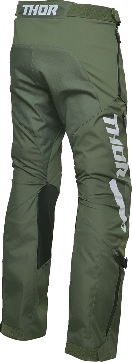 THOR Terrain Over-the-Boot Pants - Army/Charcoal - US 34 2901-12152