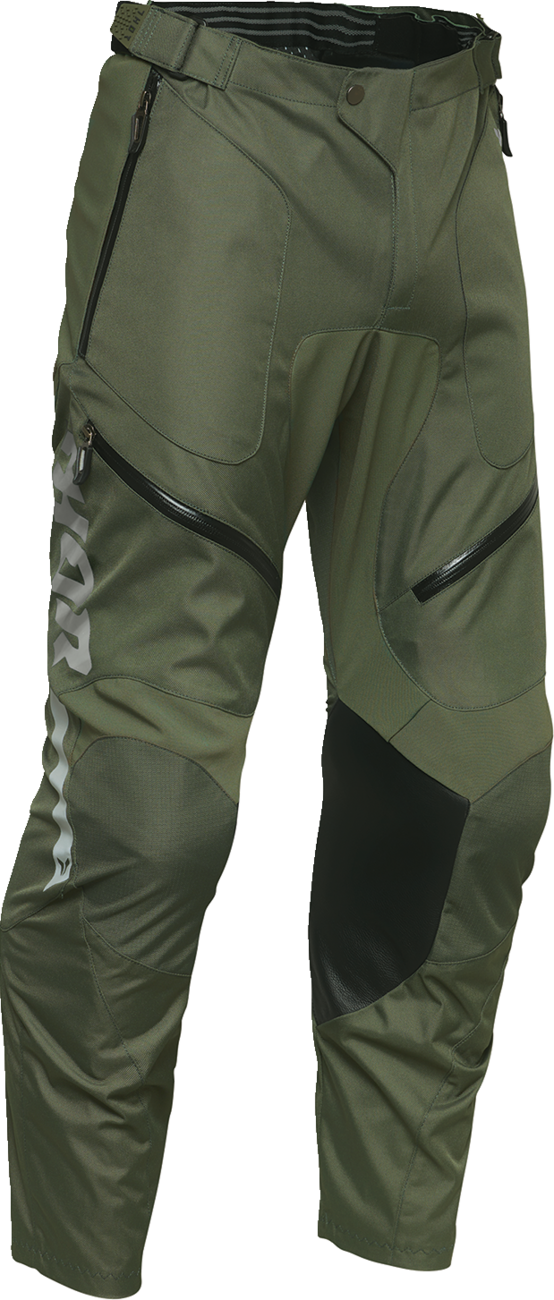 THOR Terrain In-the-Boot Pants - Army/Charcoal - US 46 2901-12191