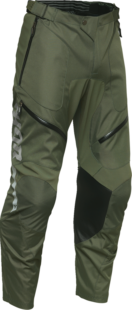 THOR Terrain In-the-Boot Pants - Army/Charcoal - US 40 2901-12188